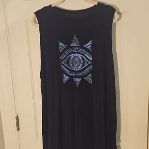 Navy blue tank top (3 For $20)